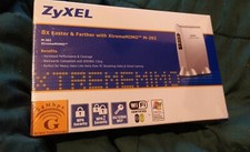 ZyXEL M-202 XtremeMIMO 802.11b/g Wireless USB 2.0 Adapter WIFI BRAND NEW SEALED