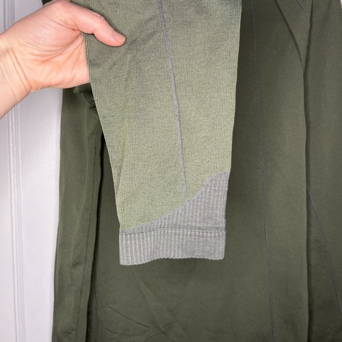 _J.L-A.L_ Mens Shirt XS/S Green Prima Knit Long Sleeve Outdoor Designer Italy - Picture 13 of 20