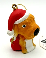 Rare Kurt Adler Yellow Labrador Ornament by Artlist The Dog Discontinued 2.5"