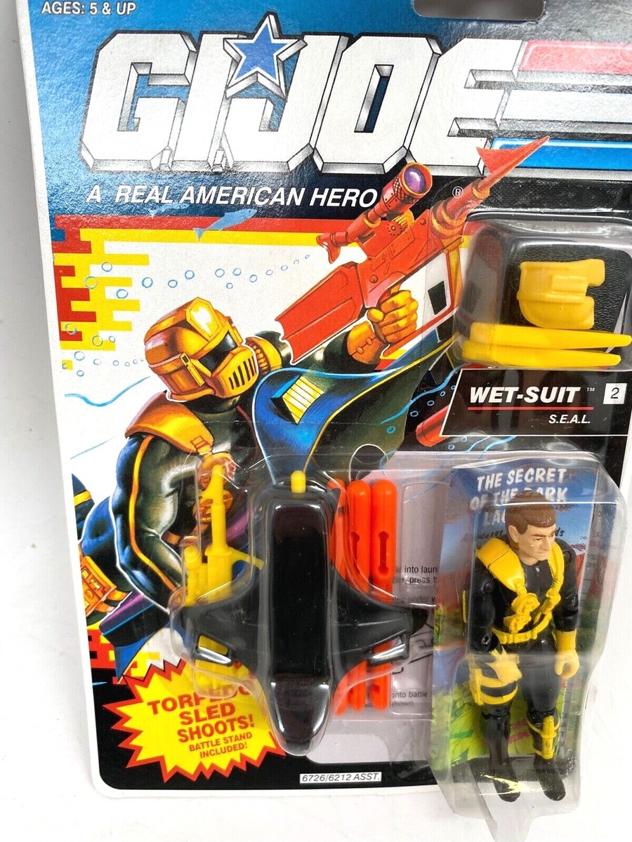 VINTAGE HASBRO G I JOE ARAH 1991 WET SUIT S.E.A.L. VERSION 2 V2