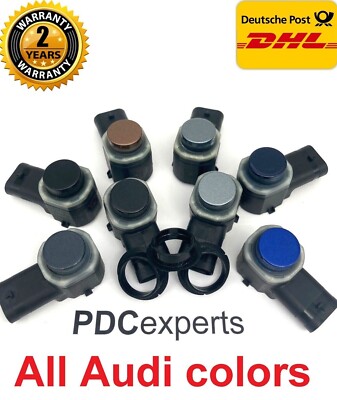 OEM Parking sensor 4H0919275 PDC Audi A1 A3 A4 A5 S5 A6 A7 All Colors Available