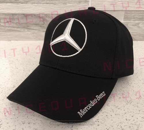 Logo Black Hat Cap Adjustable Men Women 