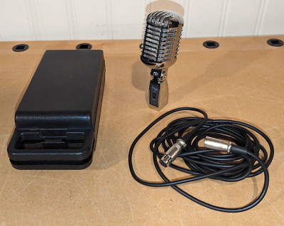 Stagg SDM100-CR Professional Dynamic Microphone Chrome Vintage Style