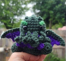 CTHULHU Crochet Amigurumi Handmade BABY CTHULHU ADORABLE AND FIERCE