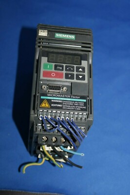 Siemens 6SE3211-5BA40 MICROMASTER VECTOR 3PH 0.25 KW 6SE32115BA40