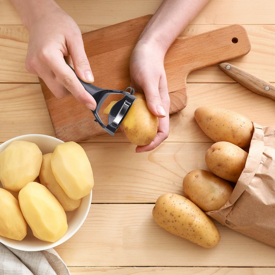 Mueller 4 in 1 Swift Julienne Vegetable Peeler Citrus Fruit Peeler eBay