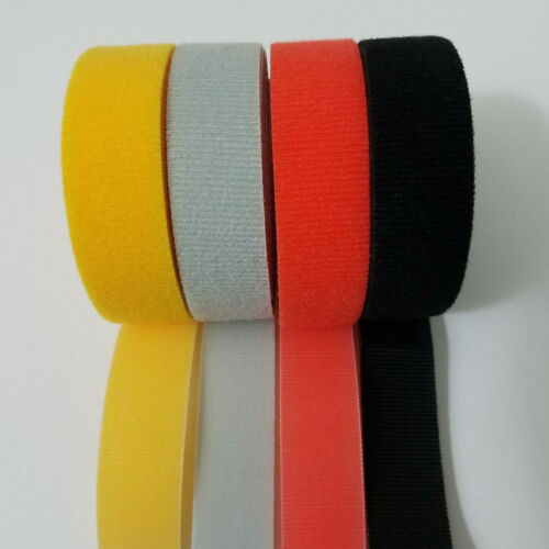 VELCRO® BRAND ONE WRAP® REASUSABLE FASTENER TAPE 1" in 3 Sizes & 14 COLORS - Picture 4 of 31