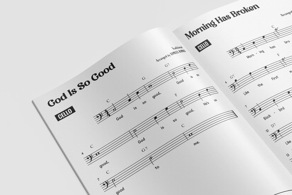 Hymns and Spirituals for Cello: 50 Easy to Play Heartfelt Songs of Praise - Image 2 of 4