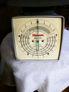 Vintage Hanson Postal Scale 1981 Model 1509 5 Lbs.