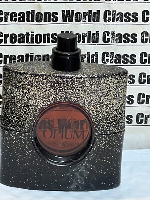 YVES SAINT LAURENT BLACK OPIUM EAU DE PARFUM SPRAY FOR WOMEN - 1.0 OZ - NO CAP