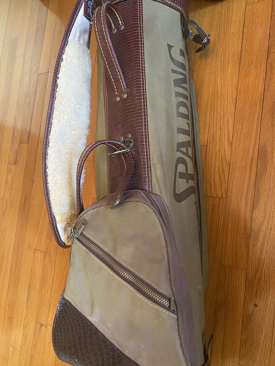 SPALDING - 格安❗️初心者メンズゴルフセット⛳️ SPALDING豪華14本❗️革調バッグ付 SPALDING - ⛳️大人気⛳️スポルディング ブリヂストン メンズ