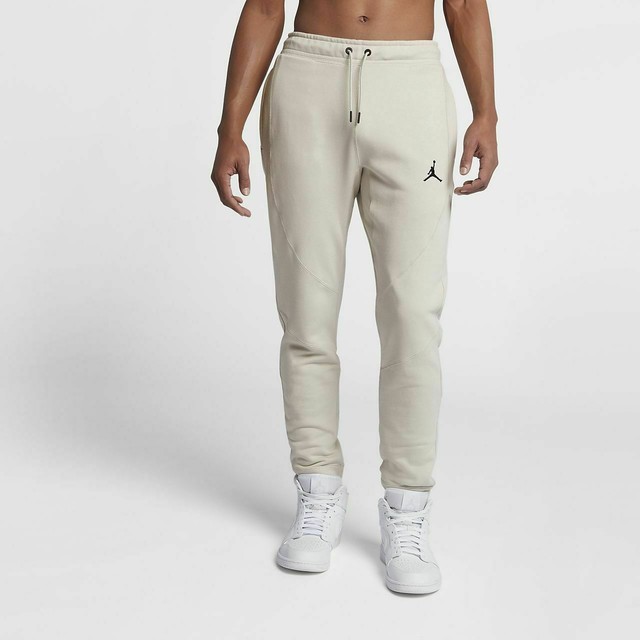 Jordan Sample Jogger Pants Light Bone Nike Sportswear Mens Size Large 860198-073 for sale online