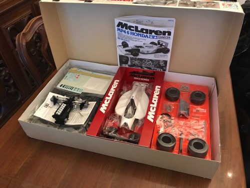 Tamiya McLaren Honda MP4/6 Big Scale Series 26 - Scala 1/12 KIT - Foto 3 di 10