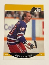 2021-22 Pro Set Hockey Yellow Parallel #4 - Guy Lafleur - Montreal Canadiens
