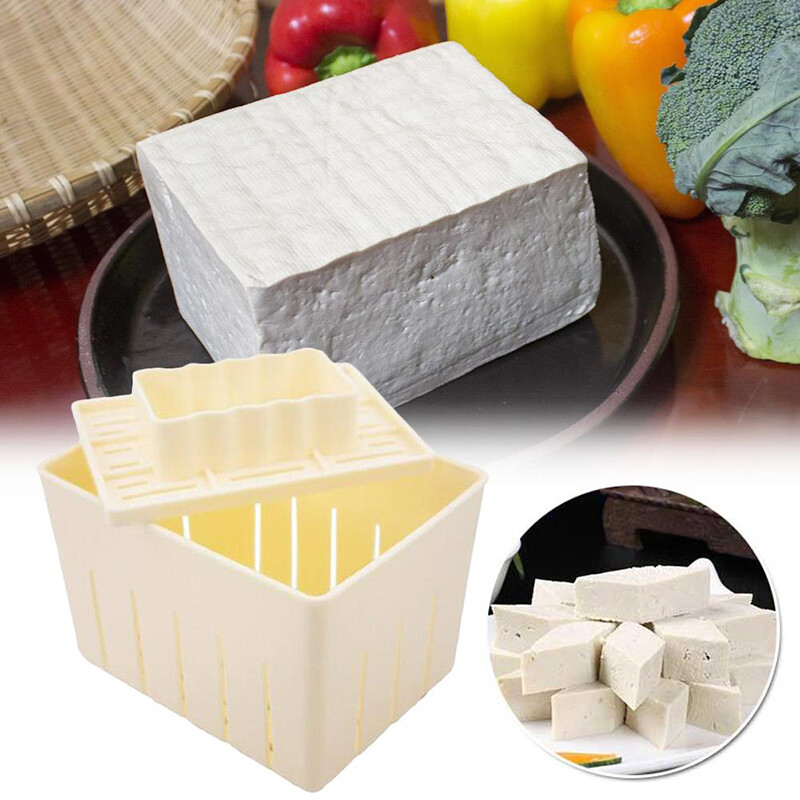DIY Plastic Homemade Tofu Maker Press Mold Kit Tofu Making Machine Set