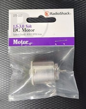 273-223 Radio Shack DC Motor 1.5 - 3.0 Volt 8...