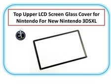 Replacement Top Upper GLASS Screen Display Lens for New Nintendo 3DS XL