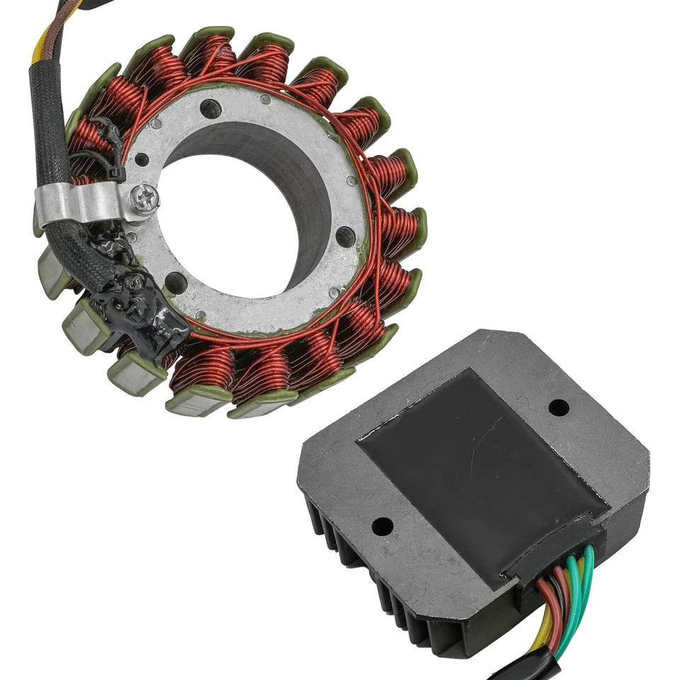 Estator y regulador rectificador para Honda Gl500 Gl500I Silverwing 500 1981 1982 Foto 4 de 4