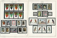 Poland Stamp Collection On 21 Minkus Pages Mint Nh Sets 1971-1975 Jfz