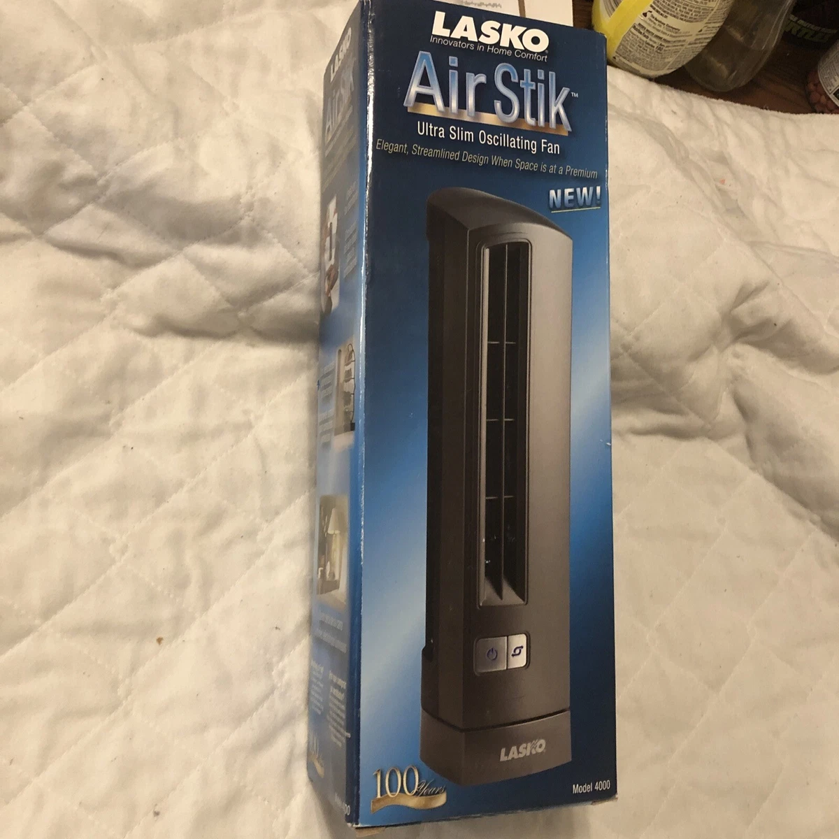 Lasko 4000 Air Stik Ultra-Slim Oscillating Fan | eBay