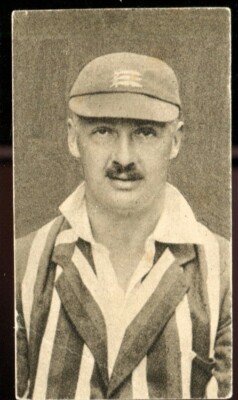 Tabakkarte, R & J Hill, FAMOUS CRICKETERS, 1923, Cricket, FT Mann, #20