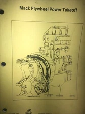 GENUINE MACK TRUCK "FLYWHEEL & PTO POWER TAKE-OFF SYSTEMS" SERVICE REPAIR MANUAL