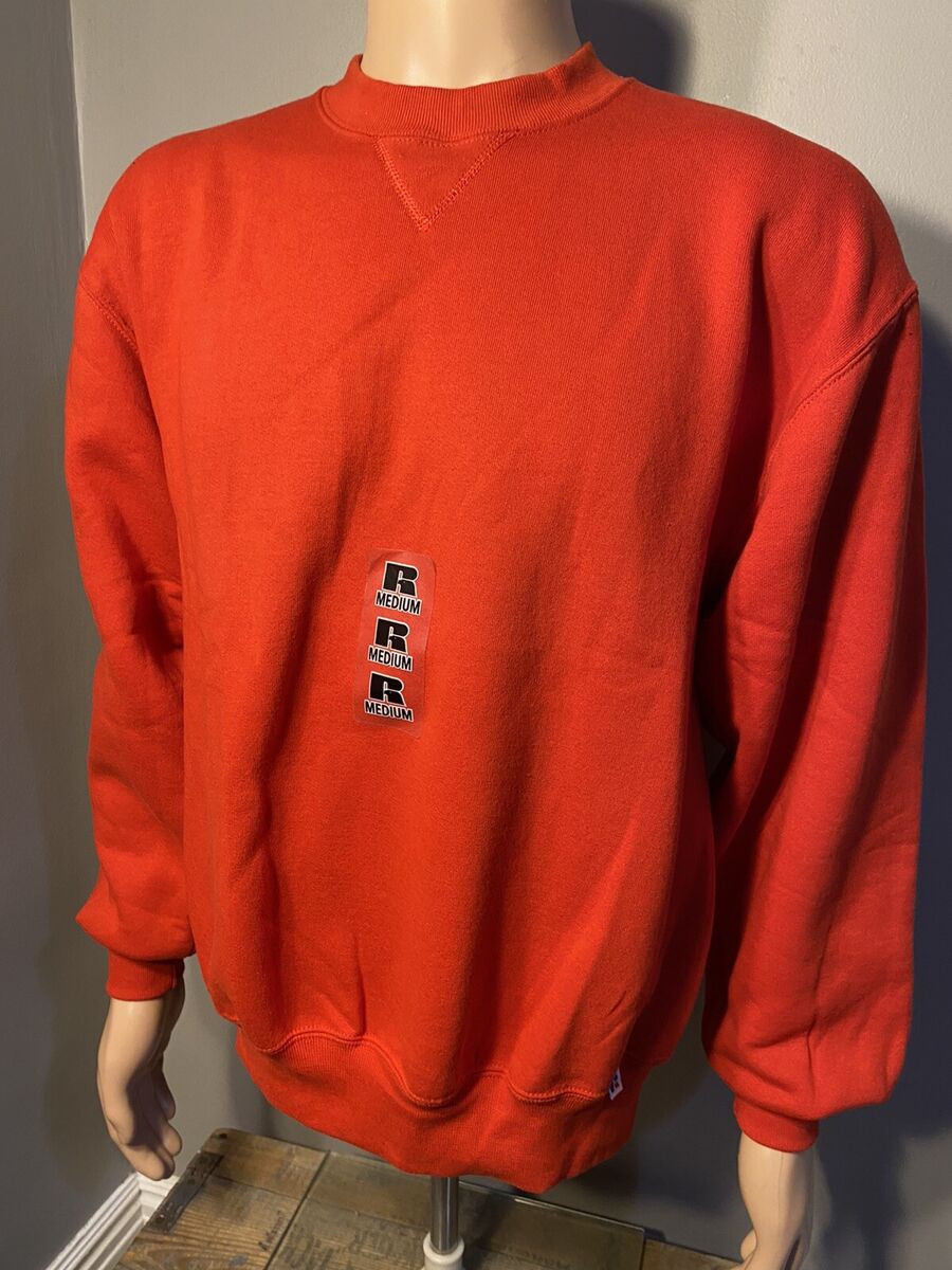 Vintage Deadstock Russell Athletics Blank Red Made in USA 50 Vintage Deadstock Russell Athletics Blank Red Made in USA 50