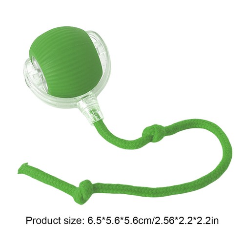 Interactive Cat Toys Ball Electric Rolling Ball 3 Modes with Rope Pet Supplies D - Picture 32 of 42