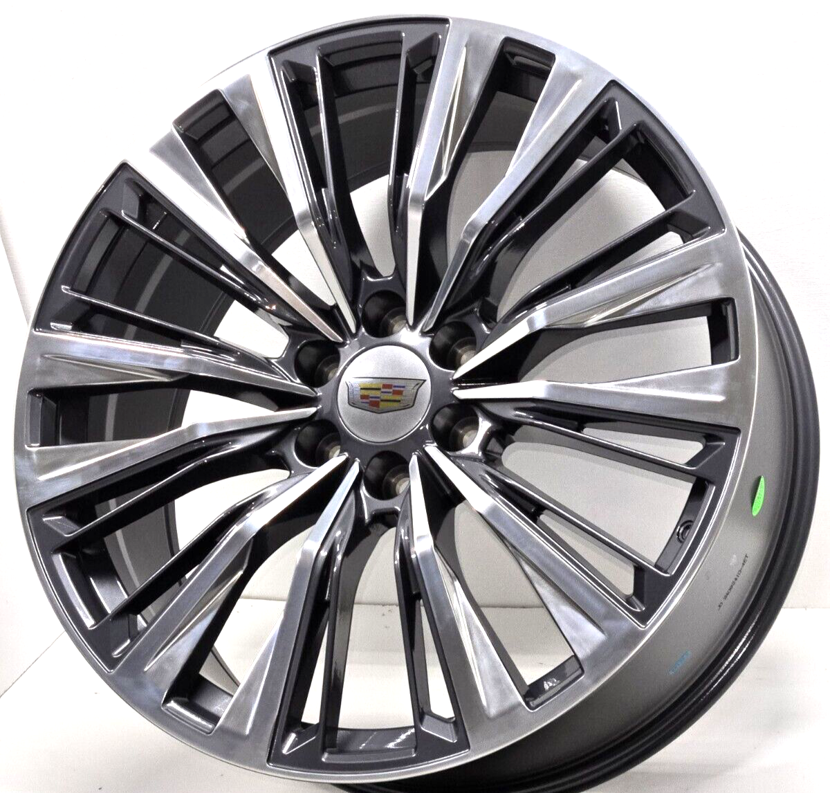 24” Gunmetal Polished 4882 Replica Wheels fits 2025 Cadillac