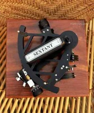 Nautical Style Tamaya Working Sextant I 9" Vintage Navigational Marine With Box