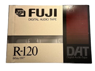 FUJI DAT Digital Audio Tape R-120 - Cassette NEU - verschweisst - TOP
