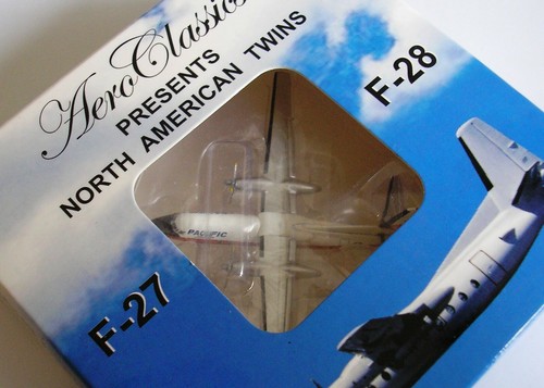 AEROCLASSICS - AERO CLASSICS - F-27 LOT OF 2 - AIR WEST - PACIFIC AIRLINES 1/400 - Picture 5 of 8