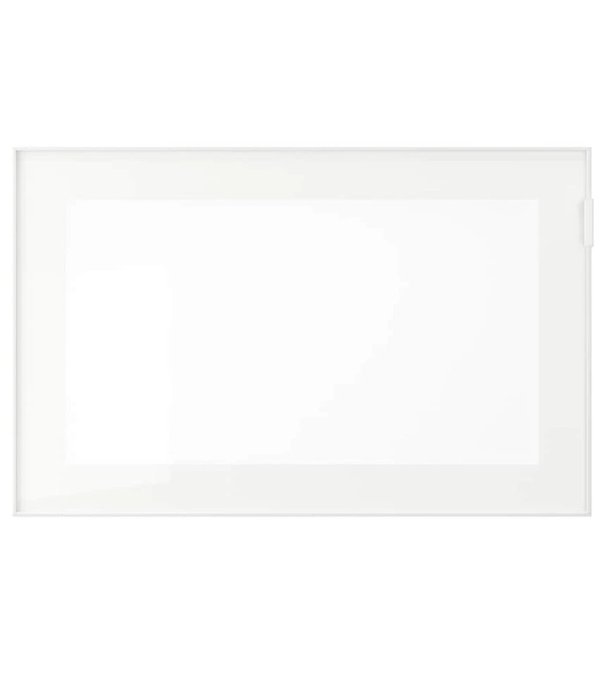BESTA IKEA ❗️ 3  Stück  GLASSVIK Vitrinentür ❗️weiß/ FROSTGLAS - Bild 2 von 2