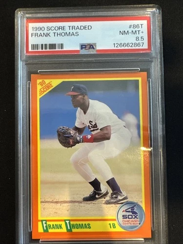 1990 Score Rookie & Traded - Frank Thomas #86T (RC)