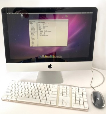 2009 Apple iMac 10.1,  21.5'' Core 2 Duo 2.66GHZ 4GB  NVIDIA GeForce 9400M