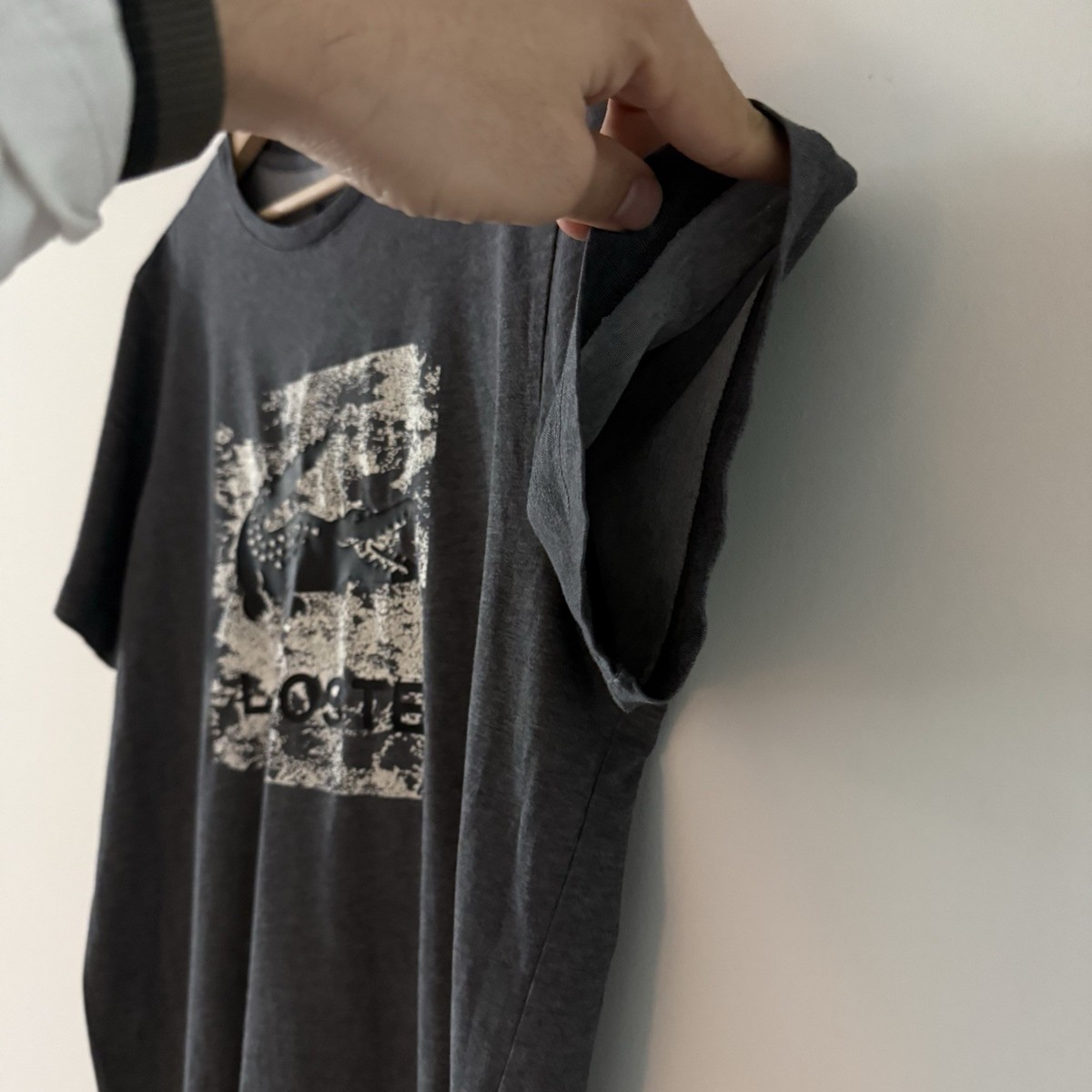 Lacoste Sport Shirt Mens Sz XXL Gray Ultra Dry Tennis Performance Novak Djokovic View 5