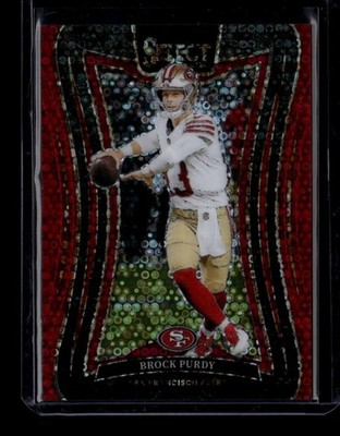2024 Select Prizm Red Disco Refractor 390 Brock Purdy 34/49 Suite Level