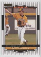 2008 Razor Signature Series Silver Dusty Coleman #65 1p1