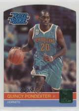 2010-11 Donruss Rated Rookie Emerald Die-Cut Quincy Pondexter #253 0af