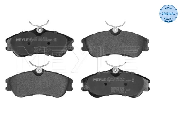 Plaquettes de frein Meyle 0252334619 pour disque de frein auto compatible avec OE 4252.13