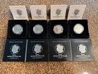 2021 Morgan Dollar 4-Coin Set Uncirculated C.C., S.F., Denver, Philadelphia Bid