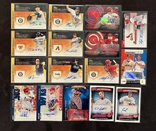(16) Topps Insert Autographs Nice Lot With Stars