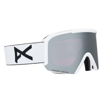 Anon Nesa S Goggle 2026-White w/ Perceive Sunny Onyx + Perceive Cloudy Burst