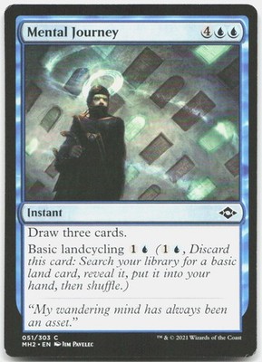 Mental Journey 51 Lightly Played Modern Horizons 2 Common Magic: The Gathering