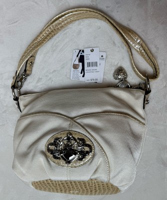 Kathy Van Zeeland Meshing Around Convertible X-Body H30105 Rice Cream NWT
