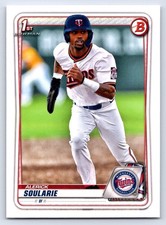 Alerick Soularie 2020 1st Bowman Draft #BD-94 Minnesota Twins Baseball Card