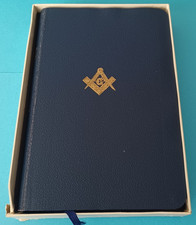 LODGE OF FELLOWSHIP 7119 IONA TEXT EDITION MASONIC BIBLE KING JAMES VERSION 1951