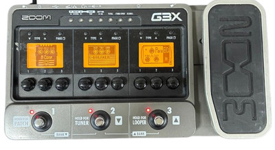 Zoom G3X Electric Guitar Multi Effects Pedal Good GP