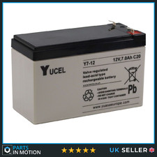 Yuasa Yucel Y7-12 VRLA/AGM Battery