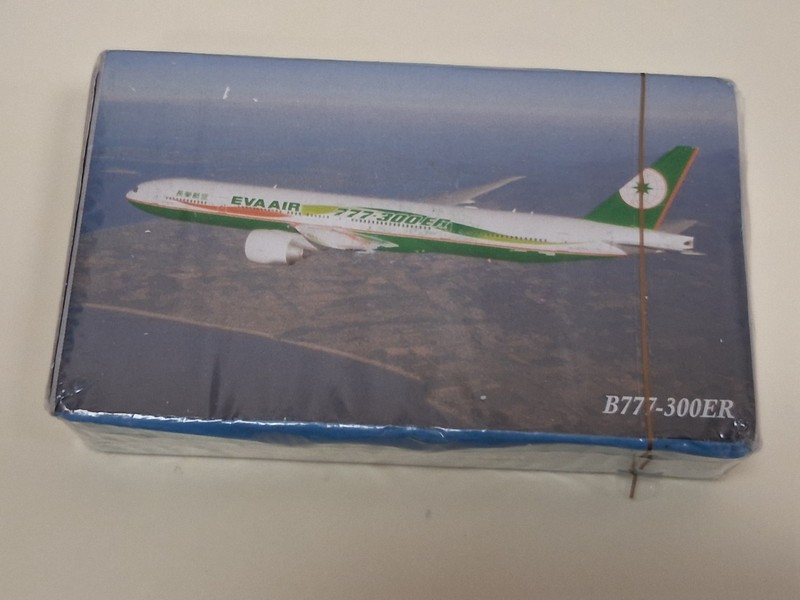 Original EVA Air Boeing 777-300ER Playing Cards (SEALED)***